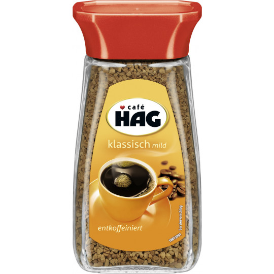 Café HAG klassisch mild entkoffeiniert 100G