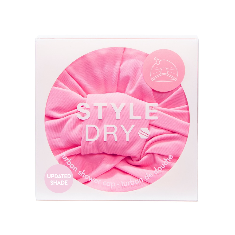 Styledry Turban Shower Cap cotton candy Bonnet de douche