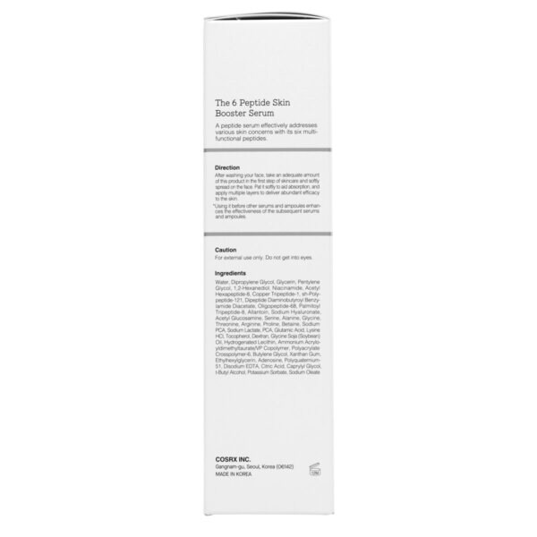 Cosrx The 6 Peptide Skin Booster Serum 150ml