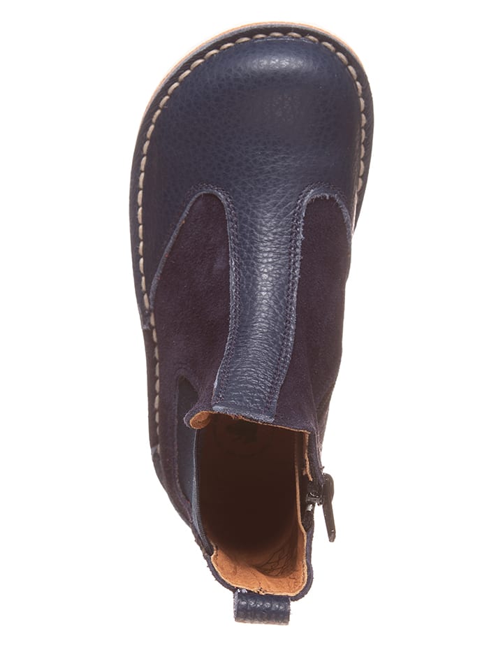 El Naturalista Leder-Chelsea-Boots in Dunkelblau günstig kaufen