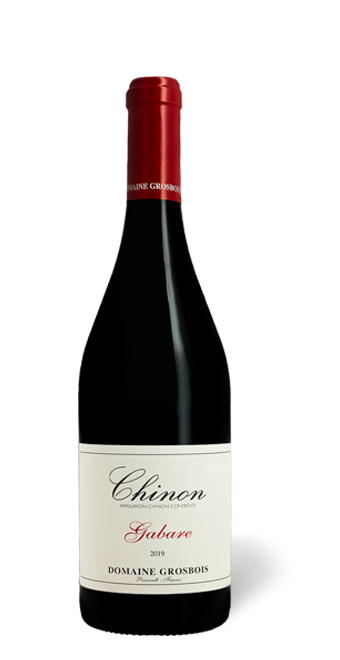 Loire Domaine Grosbois Gabare Chinon  2019  75 cl - Rouge