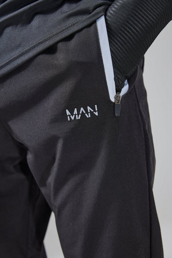 Man Active Jogginghose mit Knie-Detail