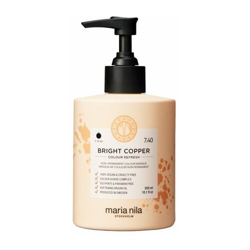 Maria Nila Color Refresh Mască de culoare Cupru strălucitor 300 ml