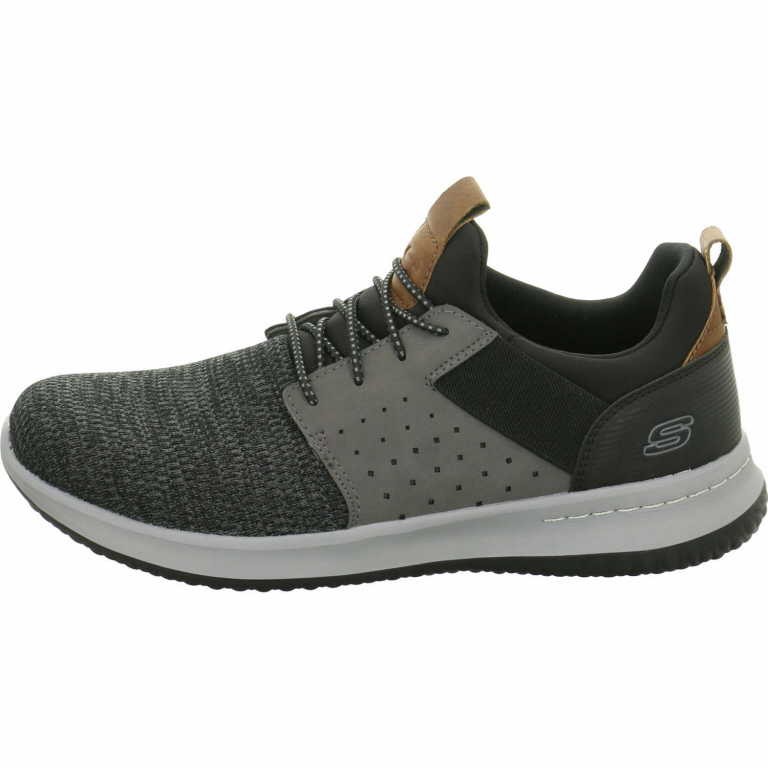 SKECHERS Freizeit Schnürer grau Delson-Camben