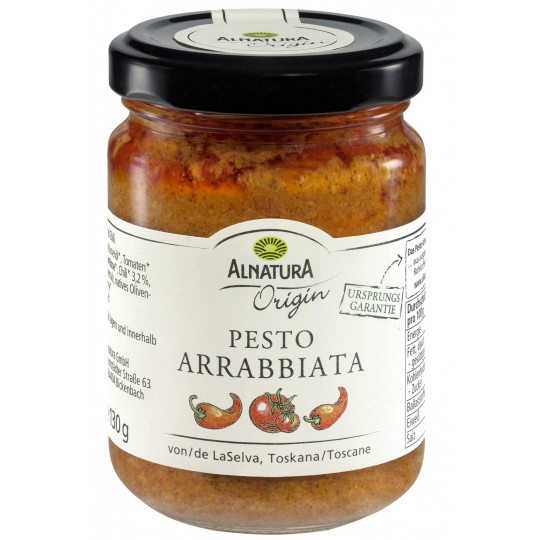 Alnatura Origin Bio Pesto Arrabbiata 130G