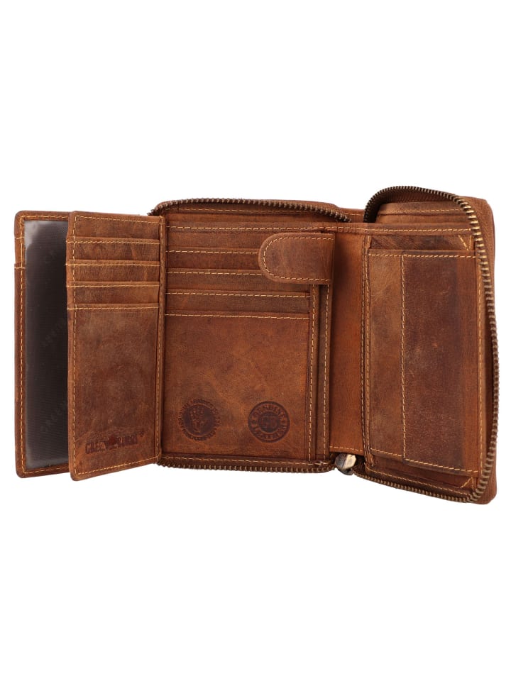 Greenburry Vintage Sternzeichen Geldbörse Leder 10 cm in zwillinge günstig kaufen onesize