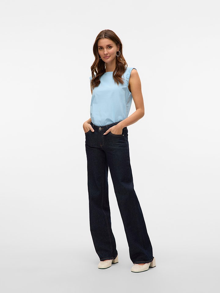Vero Moda Shirt in Hellblau günstig kaufen