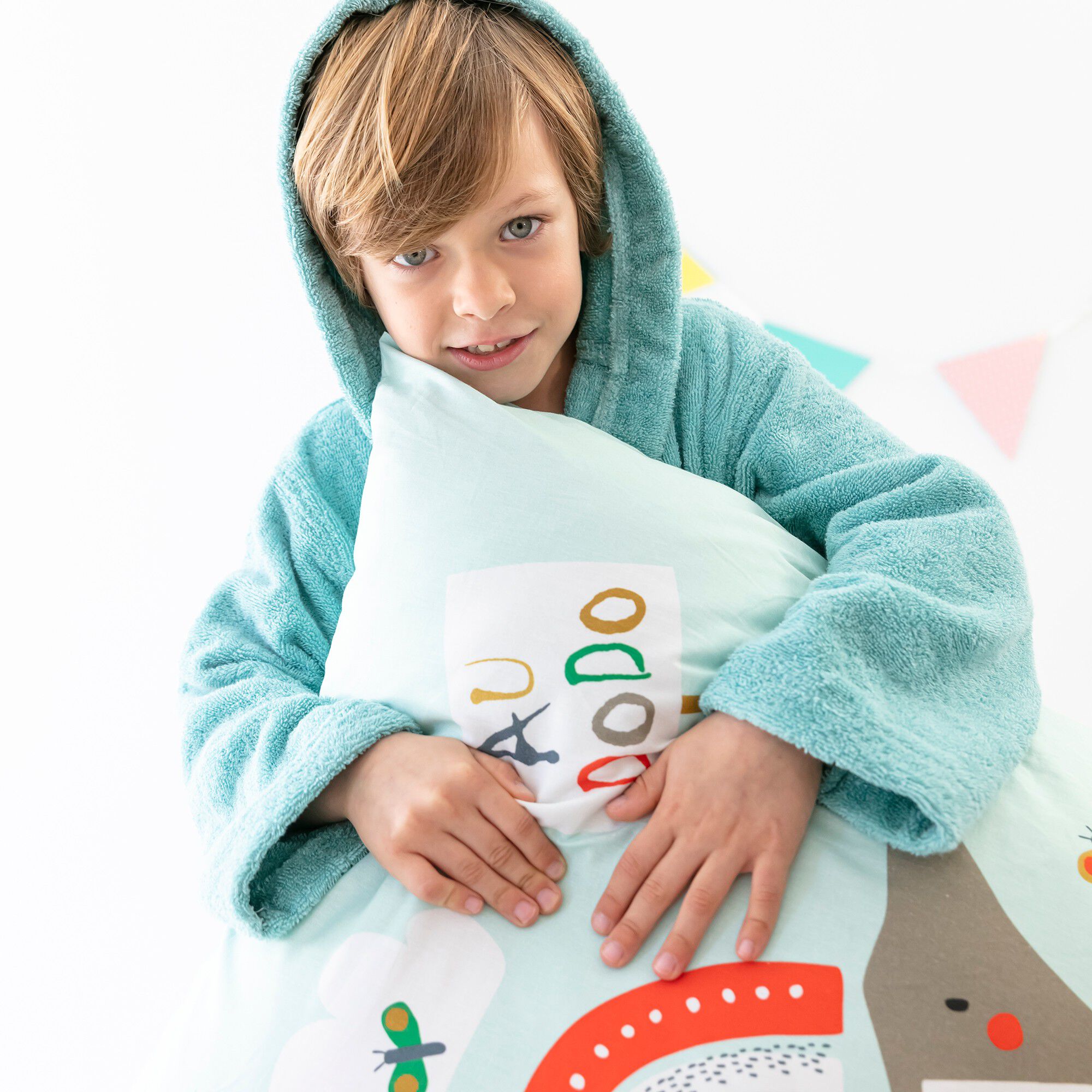 Linge de lit enfant Noé imprimé 1 personne