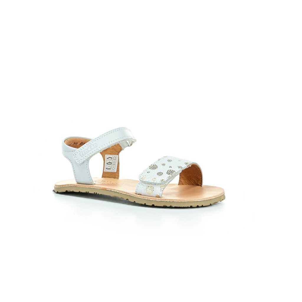 Froddo G3150264-15 Flexy Lia White/Gold Barfußsandalen
