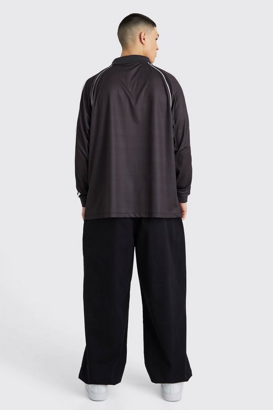 Mesh Raglan Football-Hemd