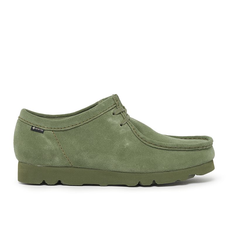 Clarks Wallabee Gore-Tex loden green