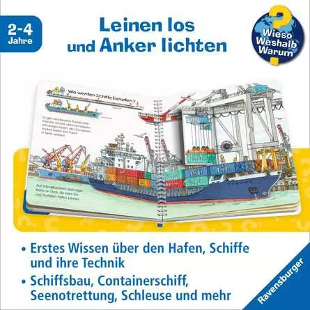 Ravensburger Wieso? Weshalb? Warum? junior, Band 8: Die Schiffe