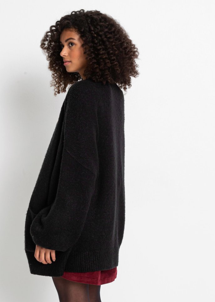 Oversized Strickjacke