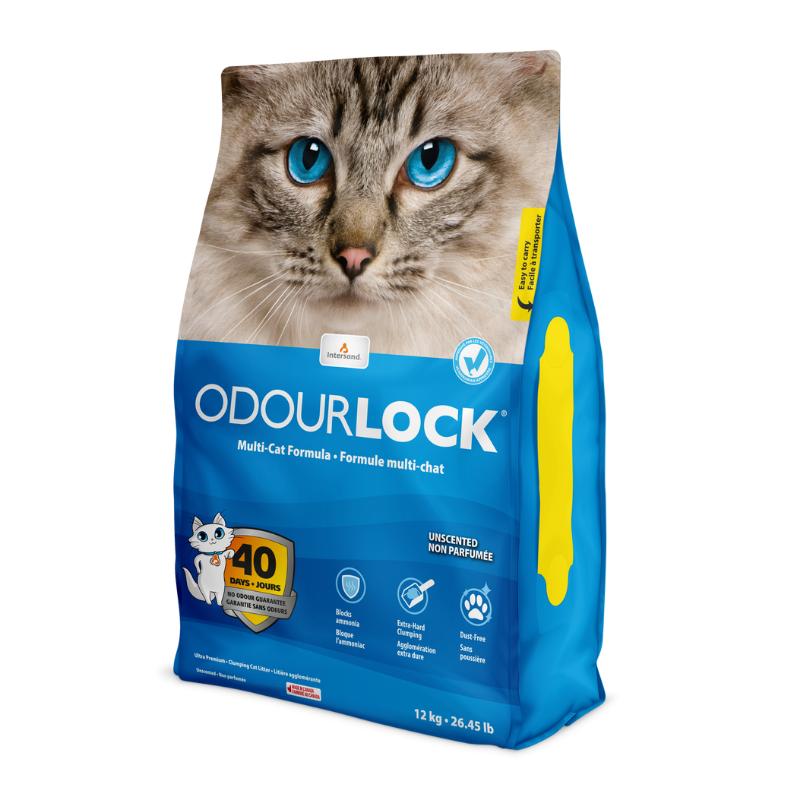 Intersand Katzenstreu Intersand ODOUR LOCK Unscented 12kg