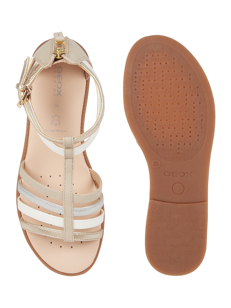Sandalen mit Respira™-Sohle Modell 'Karly' in gold