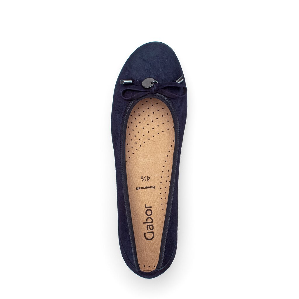 Gabor fashion Sportliche Ballerina blau