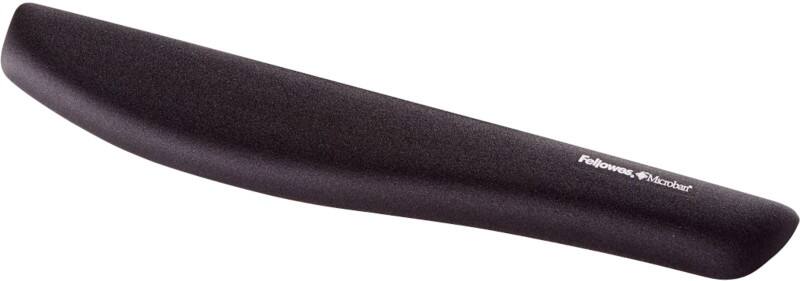Fellowes Tastatur-Handgelenkauflage Plush Touch™ Schwarz