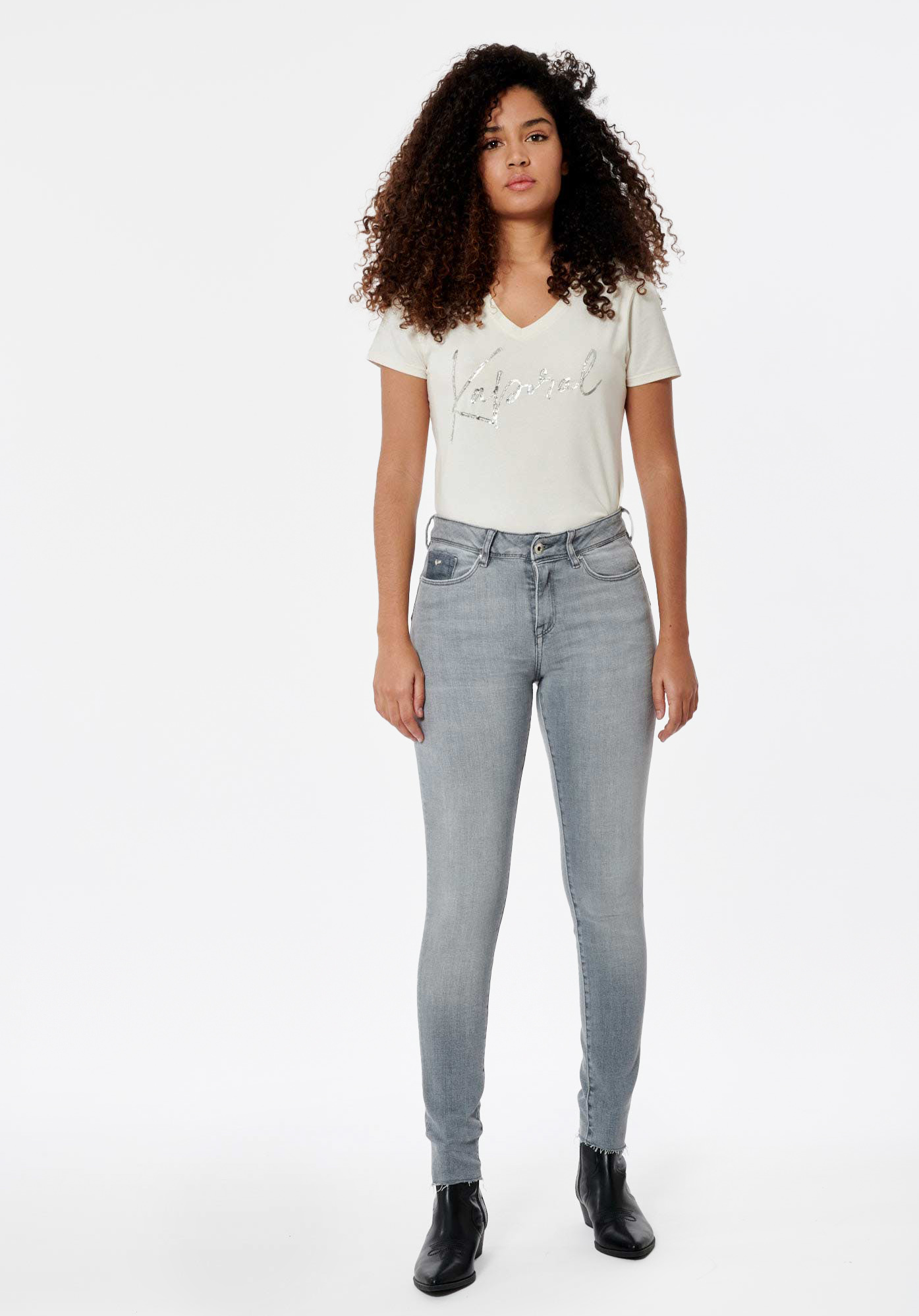 FLORE  Jean slim Femme