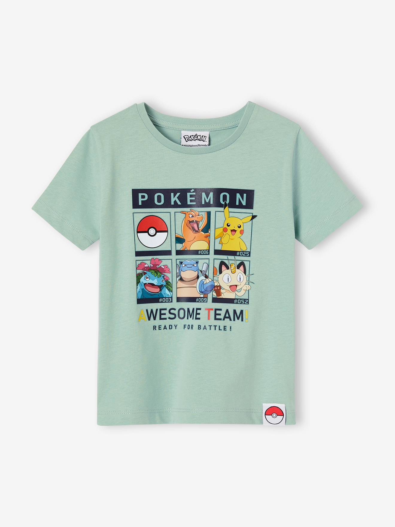 T-shirt garçon Pokémon® vert d'eau