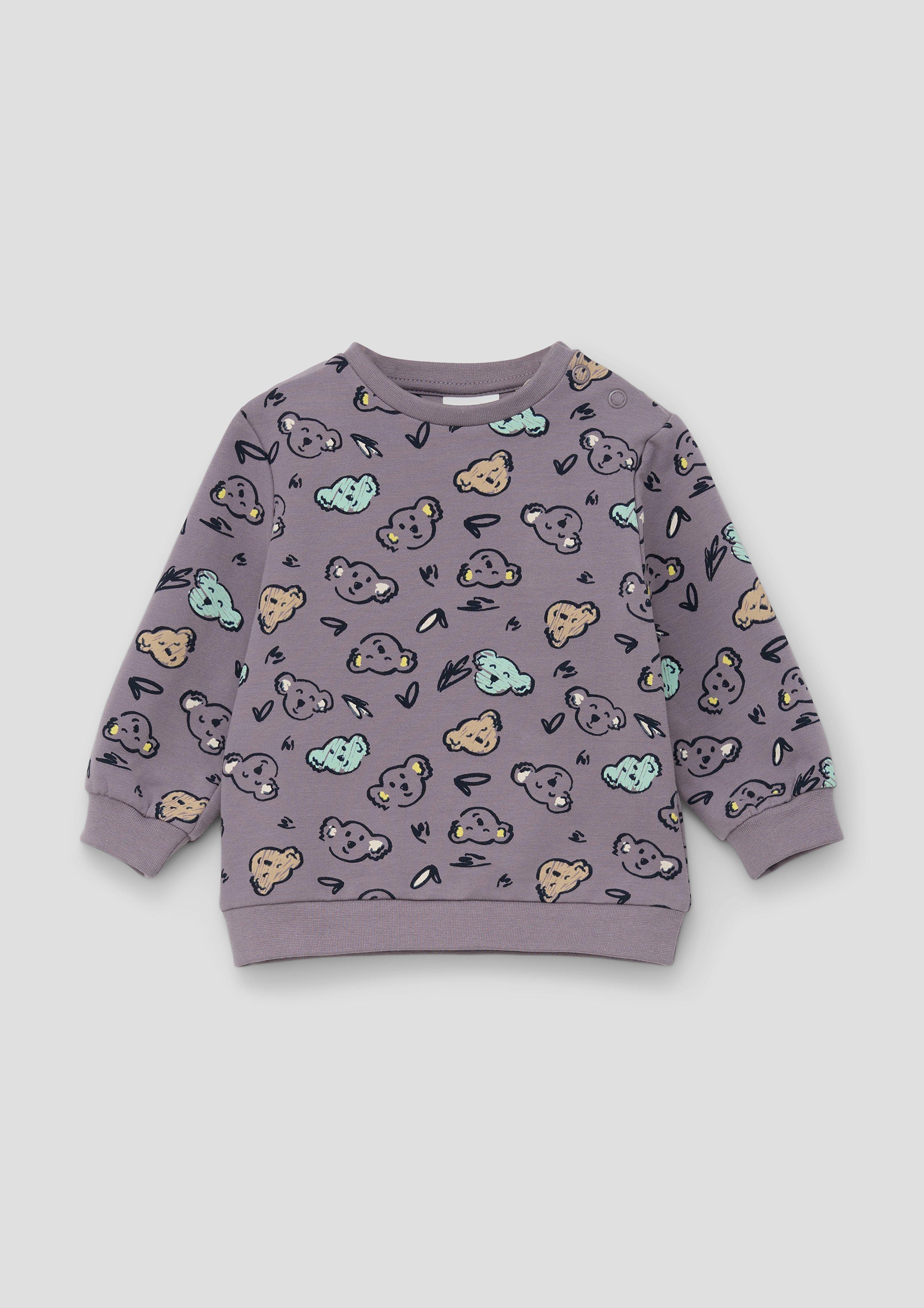 Sweatshirt mit All-over-Print  2140129-92A1