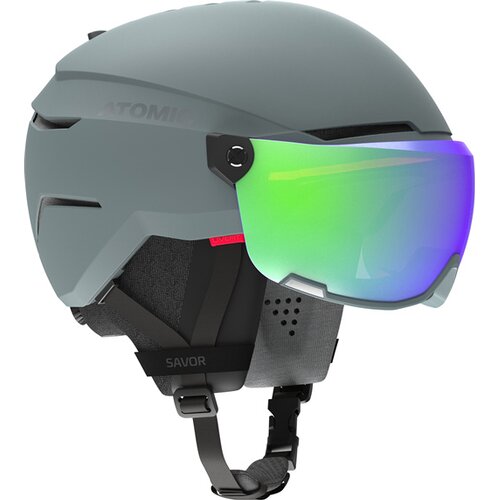 HERREN HELM SAVOR VISOR STEREO GREEN