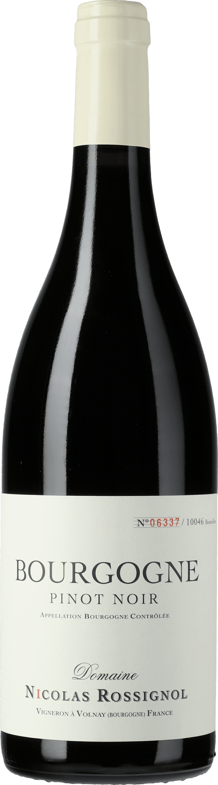 Domaine Nicolas Rossignol: Bourgogne Rouge Côte d'Or 2020
