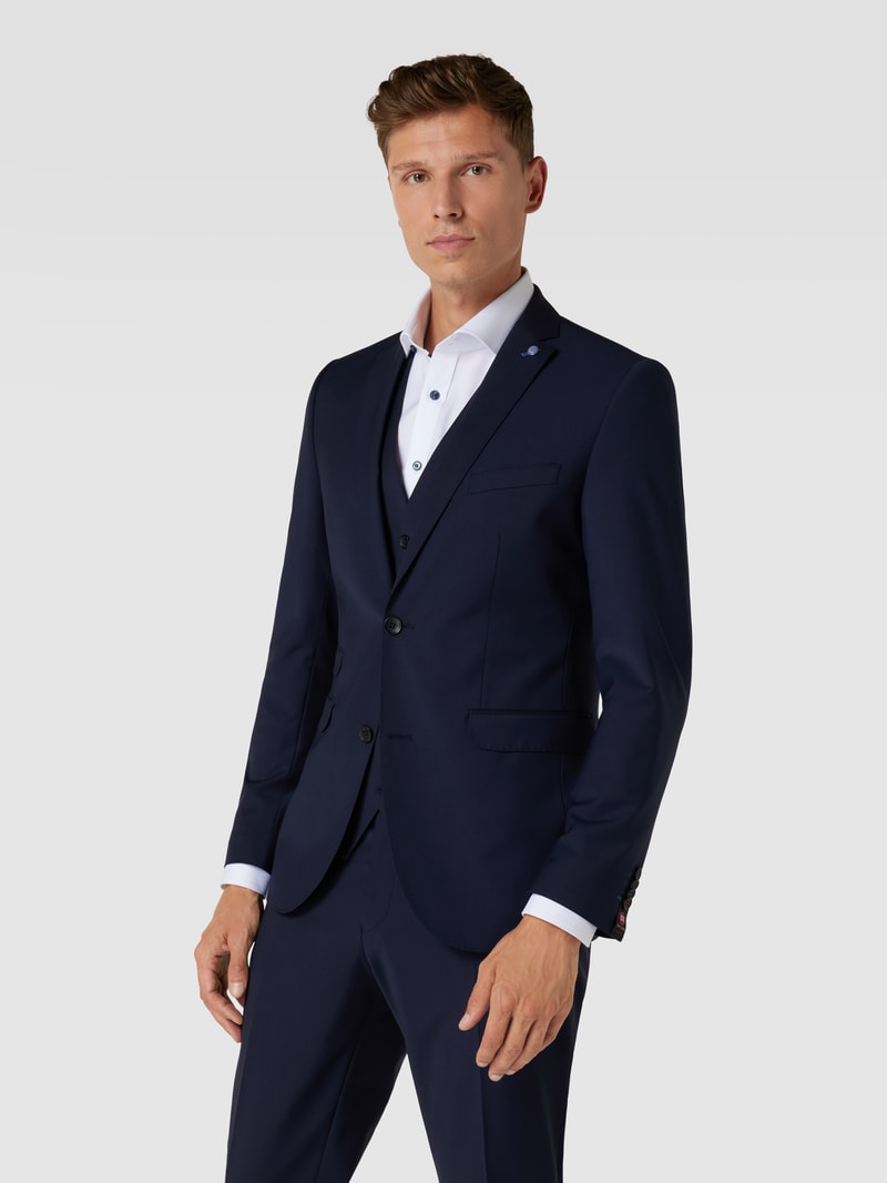 Sakko mit Pattentaschen Modell 'Cliff' in royalblau