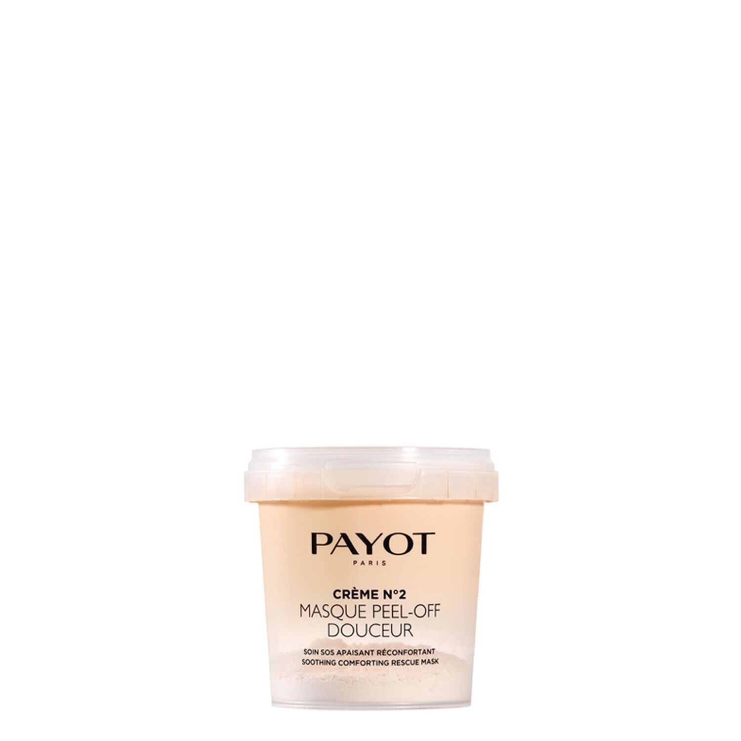 Payot Crème N°2 Masque Peel-Off Douceur Soin Masque SOS Apaisant Réconfortant