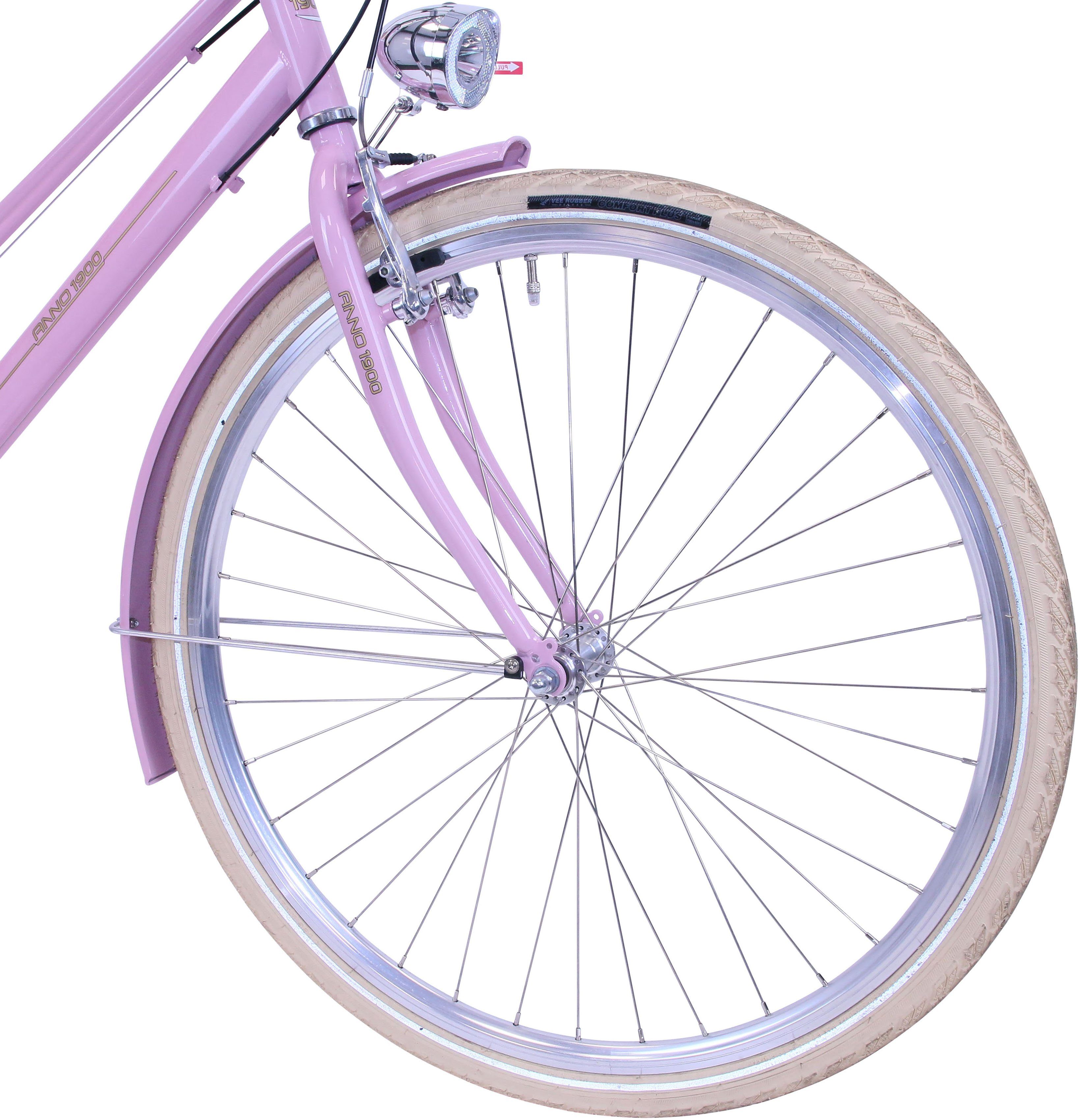 FASHION LINE Urbanbike, 6 Gang Shimano TOURNEY TY 300 Schaltwerk, Kettenschaltung
