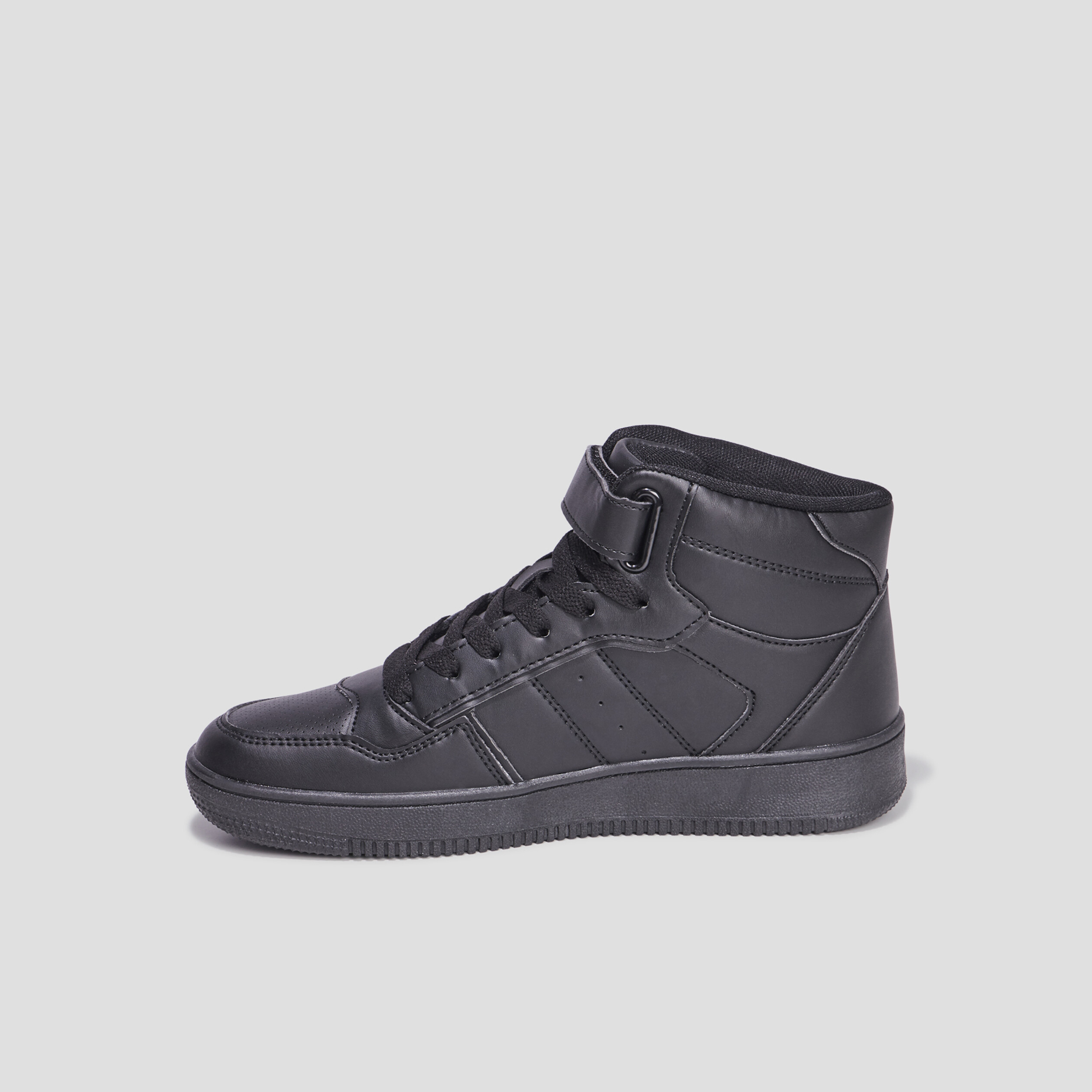Baskets montantes Creeks Ktempete noir garçon | La Halle