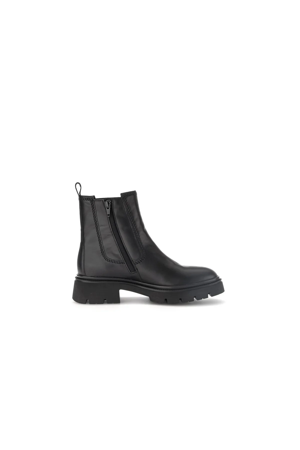 GABOR  Stiefelette - Schwarz - Flacher Absatz