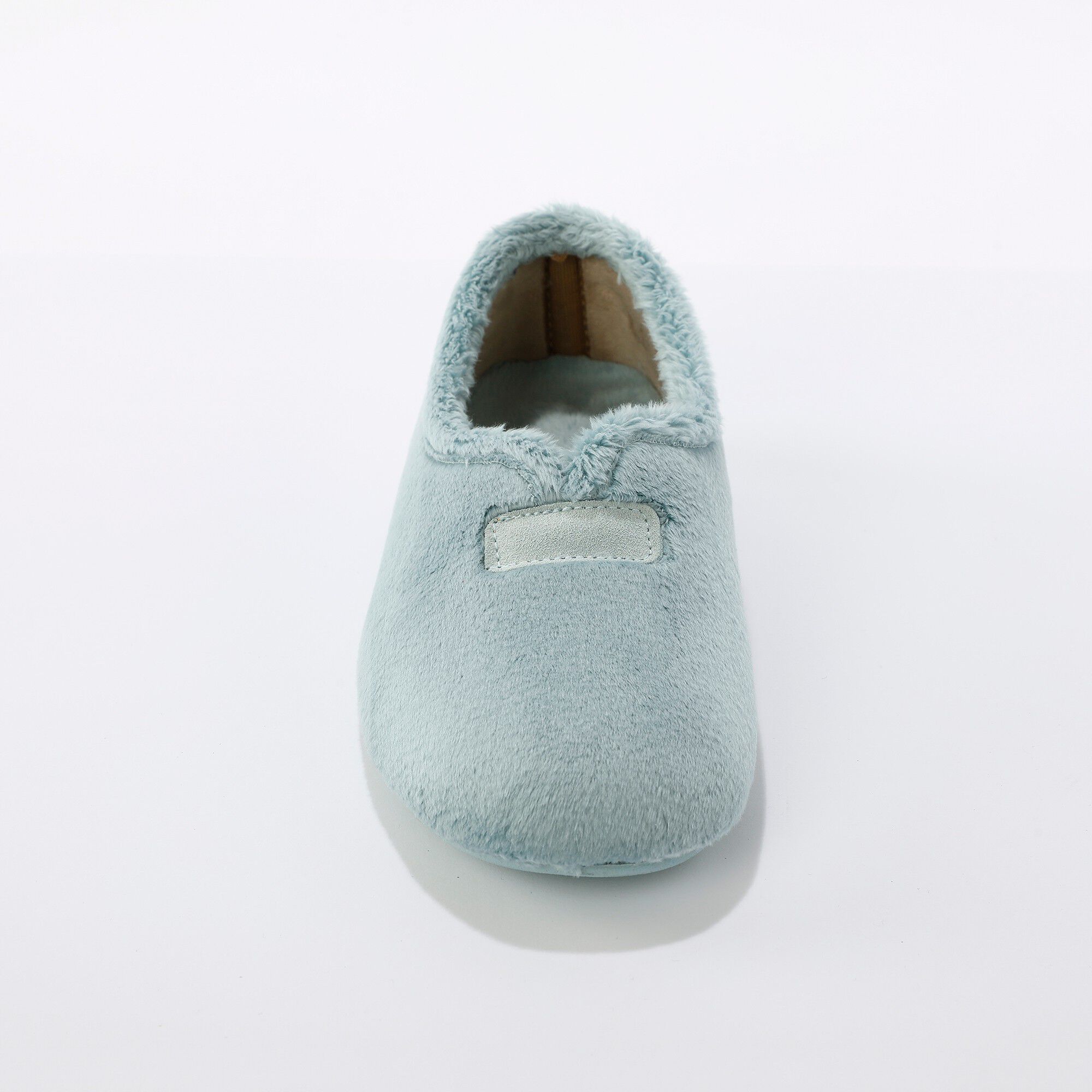 Chaussons moelleux en fausse fourrure