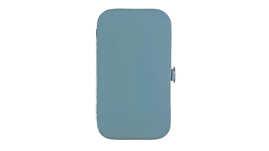Rahmenmaniküre Etui, 4-teilig, Hellblau Hellblau
