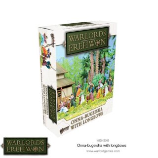 Warlords of Erehwon Onna-bugeisha with longbows (EN)