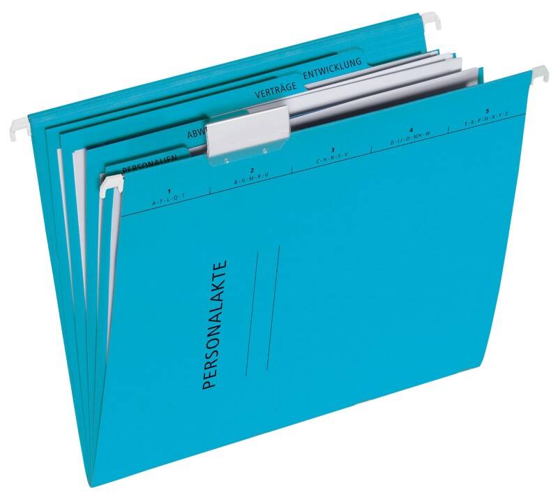 PAGNA Personalakte Hängemappe DIN A4 Blau