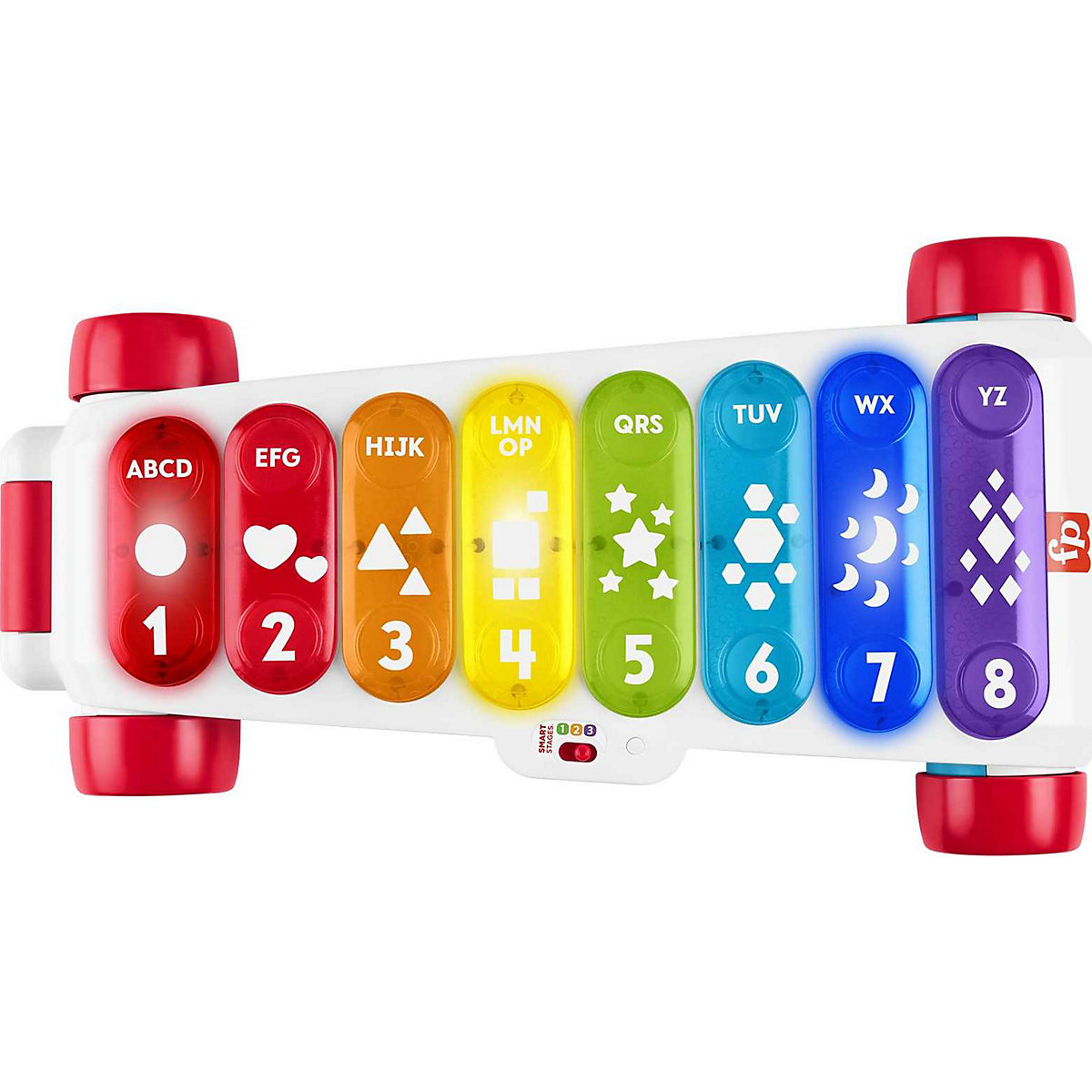 Fisher-Price leuchtendes Riesen-Xylophon, Lernspielzeug für Kleinkinder