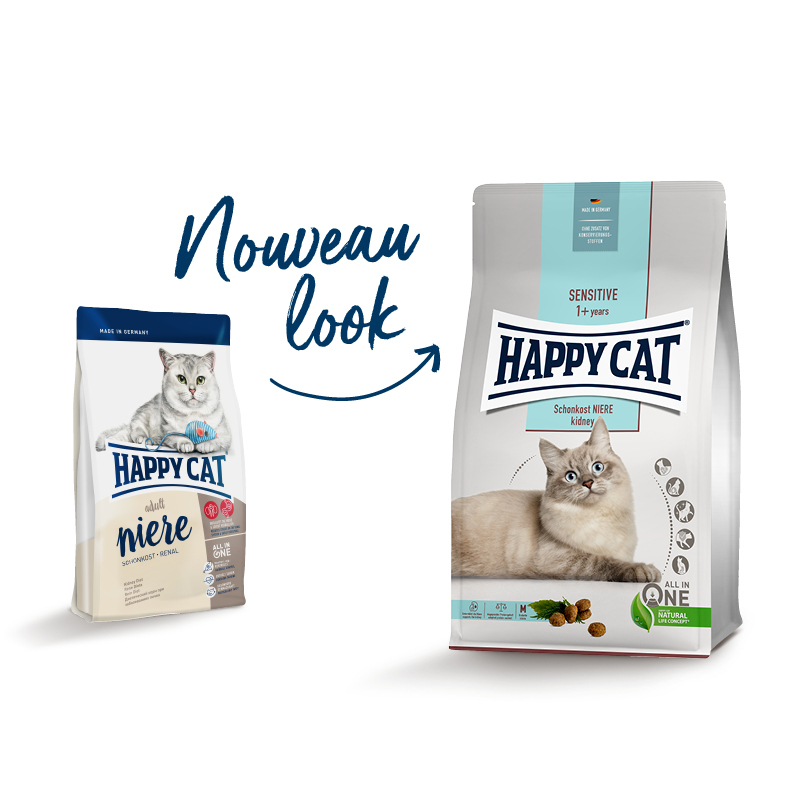 HAPPY CAT Trockenfutter HAPPY CAT Sensitive Schonkost Niere 300 g