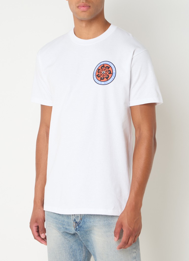 Μπλούζα Obey Peace Wheel με λογότυπο και στάμπα στο πίσω μέρος