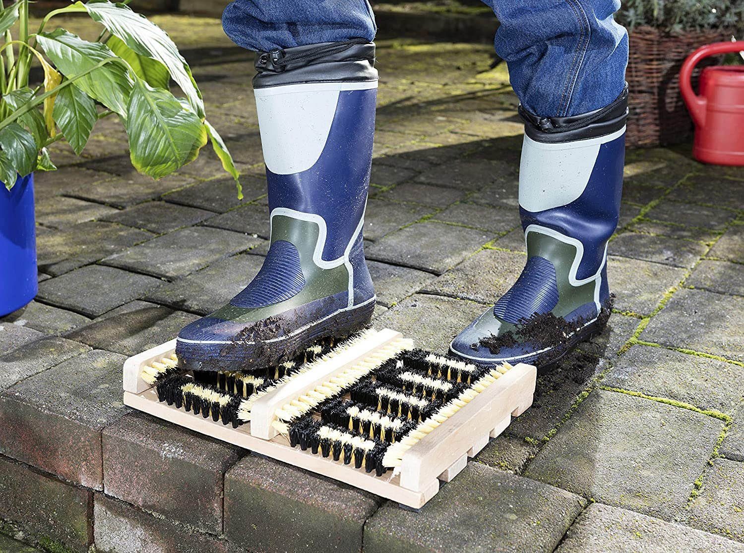 Schmitt Schuhbedarf Schuhabtropfschale (1-tlg), Fußabtreter, (Schuhreinigungs-Gerät), nie mehr Schmutz ins Haus tragen