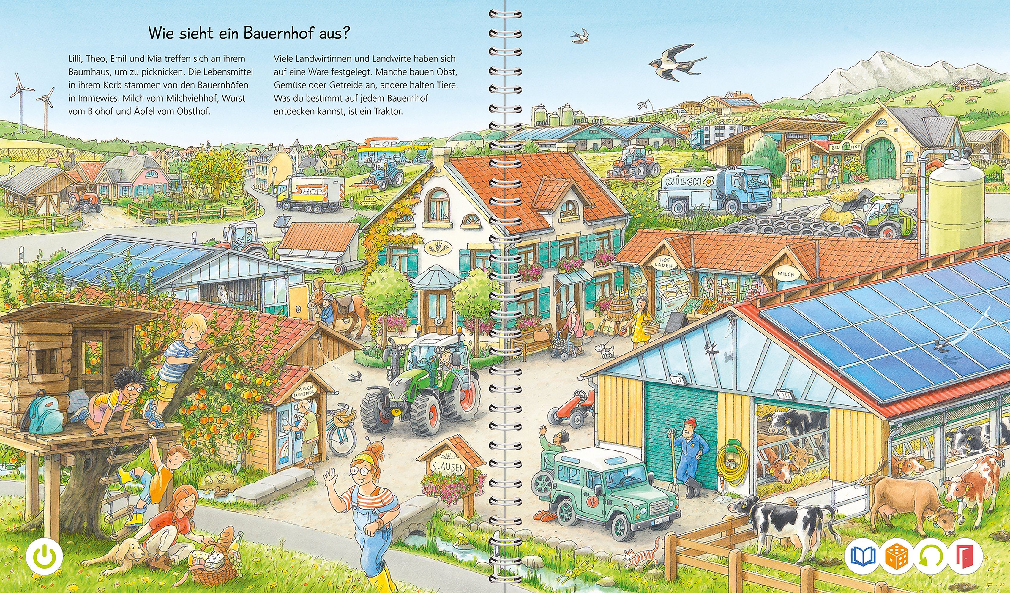 Ravensburger Spiel, tiptoi® Starter-Set: Stift und Bauernhof-Buch, Made in Europe, FSC® - schützt Wald - weltweit