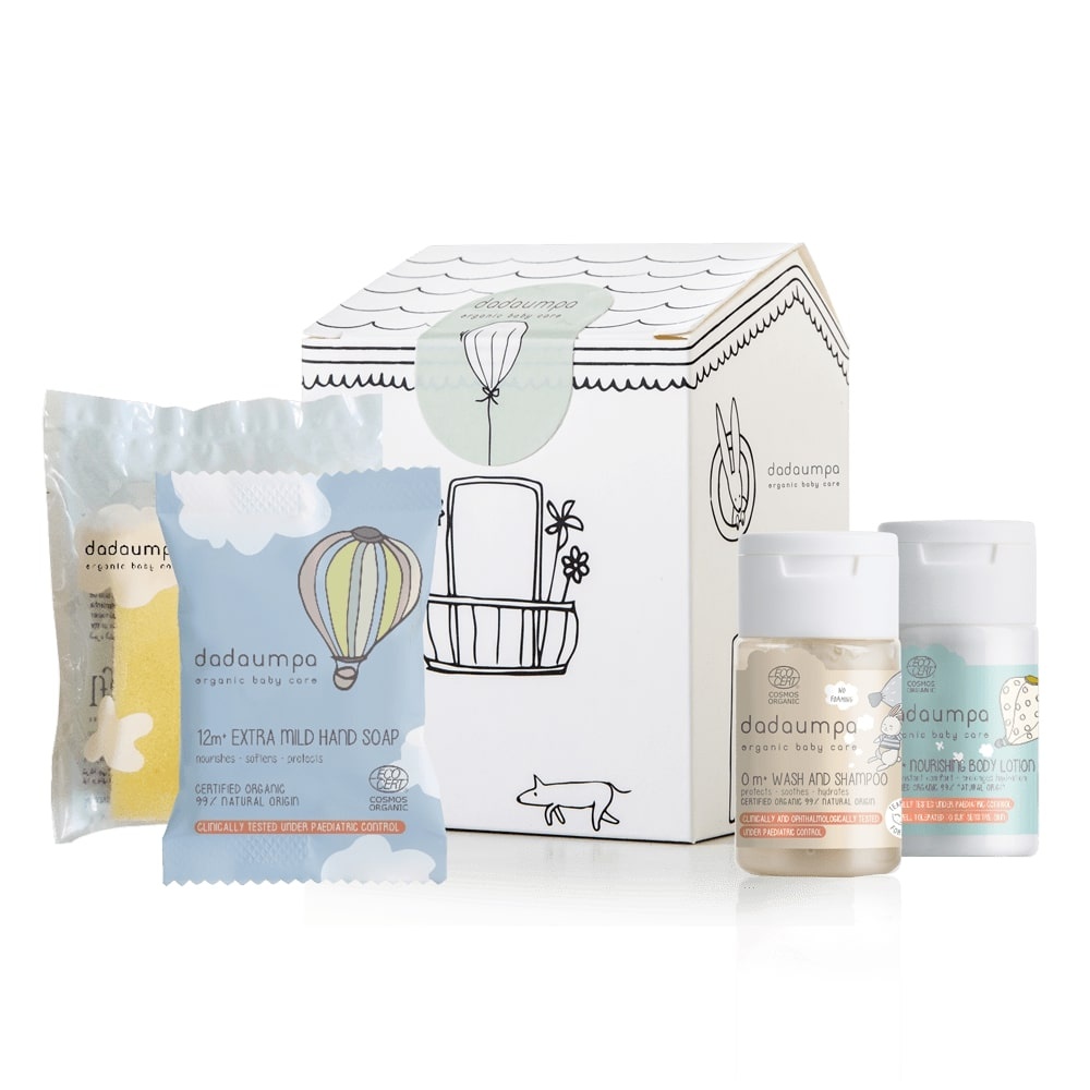 dadaumpa KIT MAISON VOYAGE BAIN ET SOIN 0+ MOIS, DADAUMPA Soin coffret