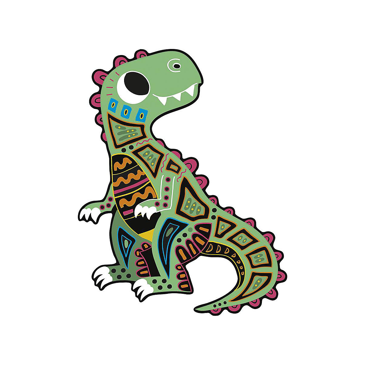 Kreativ-Set Kratzbilder Dinosaurier