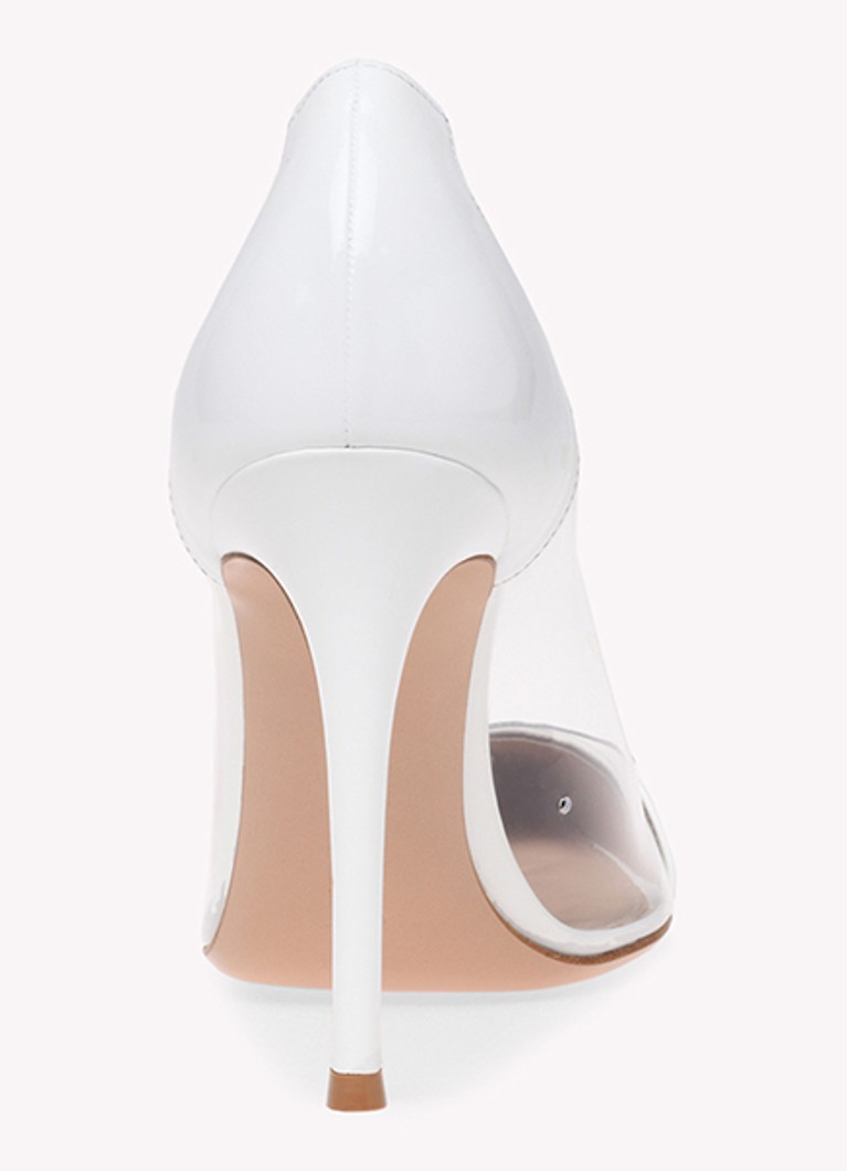 Salon Gianvito Rossi Plexi din piele lacuita