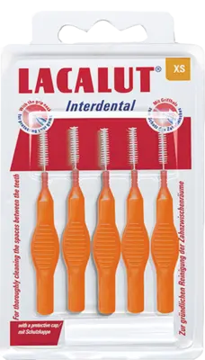 LACALUT Interdental XS Bürstendrm.2,0 mm  5 St  Zahnbürste