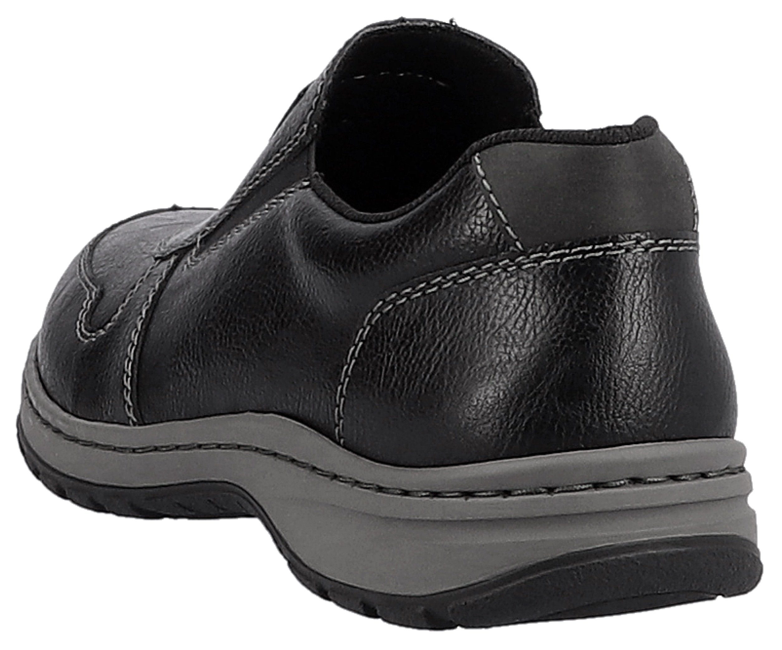 Rieker Slipper mit Stretcheinsatz, G-Weite = weit
