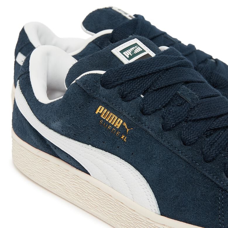Puma Wmns Suede XL Hairy Club navy-frosted ivory