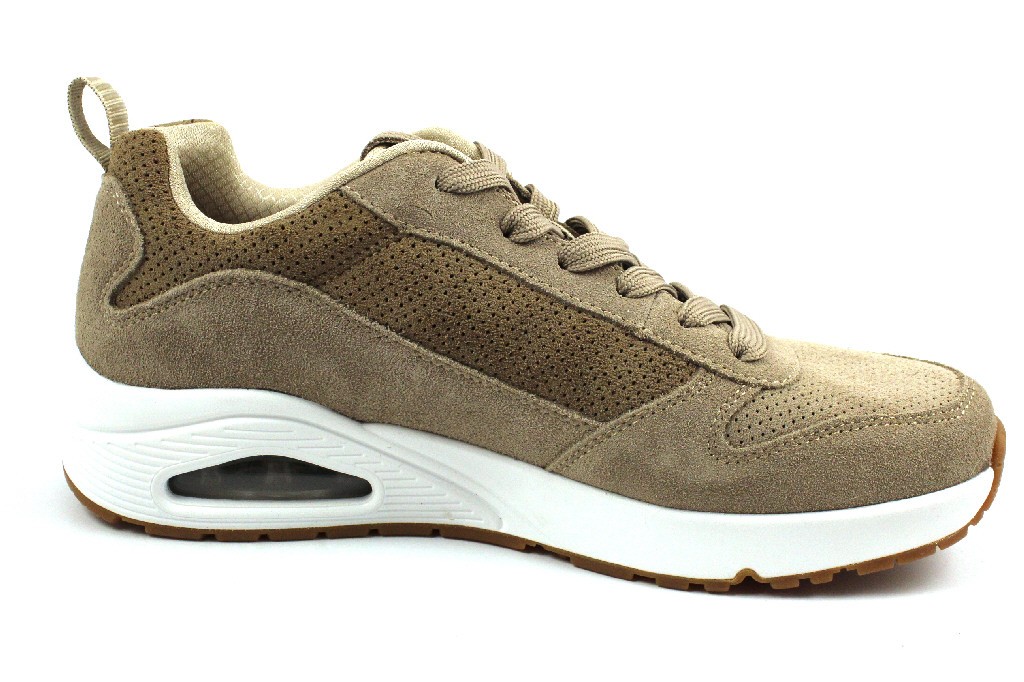 SKECHERS Freizeit Schnürer beige