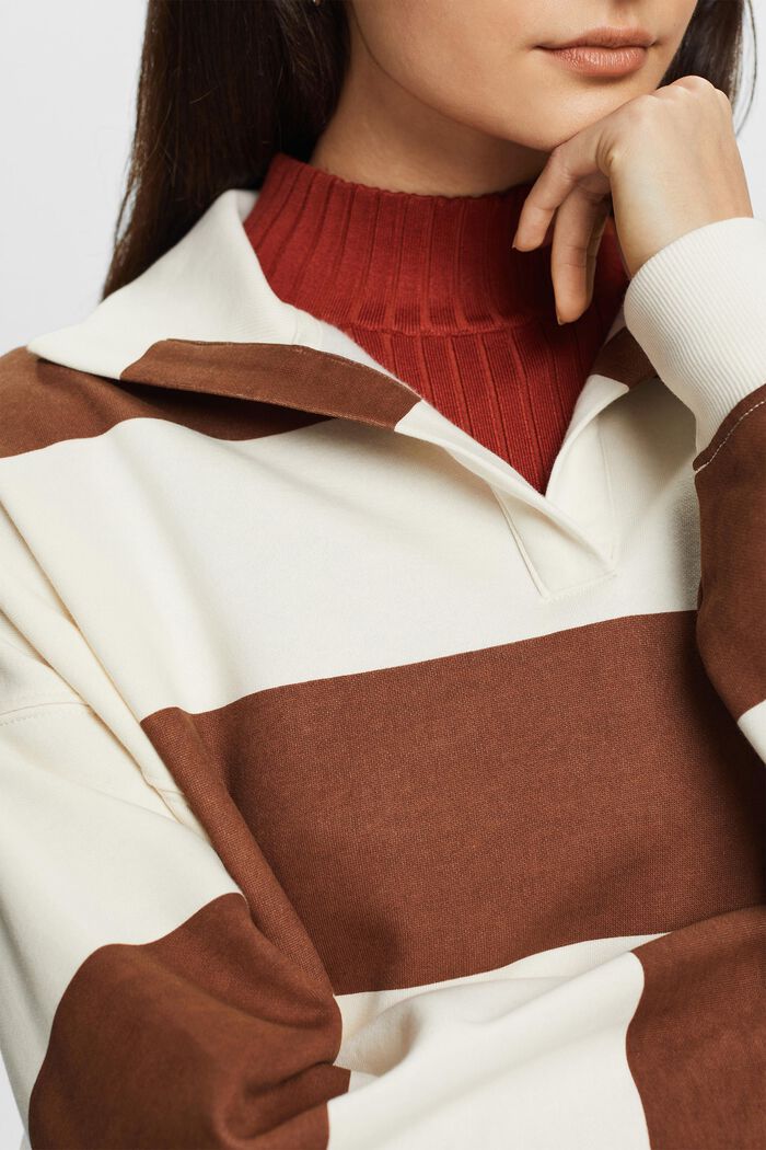 Gestreiftes Sweatshirt