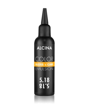 ALCINA Color Gloss+Care Emulsion 5.18 Hellbraun-Asch-Silber Haartönung-100 ml