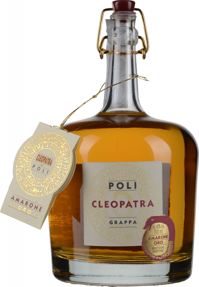 Poli Grappa Cleopatra Amarone d’Oro 0,7 Liter in Tube